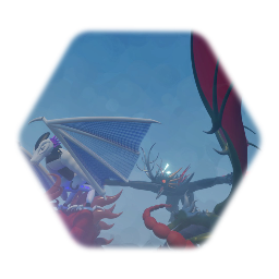 Daikaijus against demon