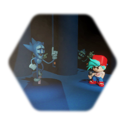 Remix de Fnf sonic exe