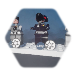 STAR WARS  Leg Death star gunner MINIFIGURE and officers