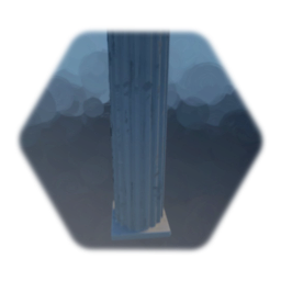 Ruined Church Pillar