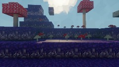 Minecraft mushroom scene