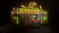 Flying Cans (Realistic Scene)