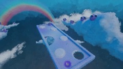 Rolling Fluffy Sky Boarders