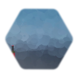 Blank Red Beer Bottle