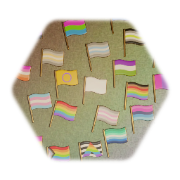 LGBTQIA+ Flag Pins