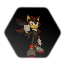 SHADOW THE HEDGEHOG                + MODEL