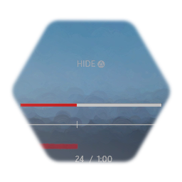 Video Progress Displays with Show/Hide