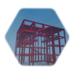 Girder staircase example