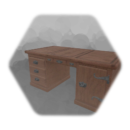 Amnesia prop: A study table