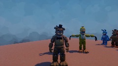 Fnaf 2 puppets