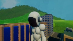 Giant Robot (Size Illusion test)