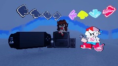 Remix of FNF vs PS Vita - home menu