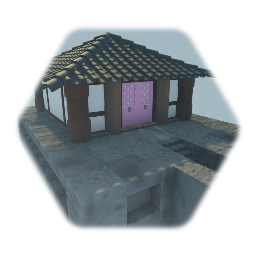 Cherry Wood Japanese Building - Asset Pack