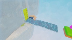 Toon platformer Boss level