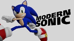 Modern Sonic CGI Model - Short Showcase