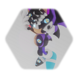 Corrupted classic Emerald the hedgehog