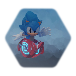 3D Sonic Puppet (Sonic 2)