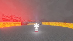 Lava level HYPER Sonic