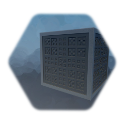 Wall - Grey Squares - Cube