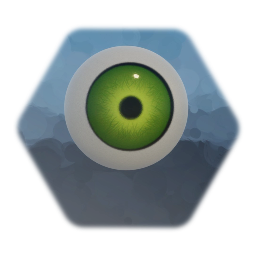 Glowing Green Eye
