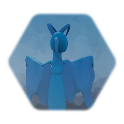 Butterfly puppet base