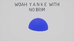 WOAHH  Y A N K E E  WITH NO BRIM!