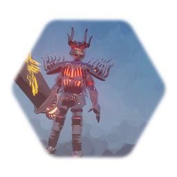 Fire demon knight
