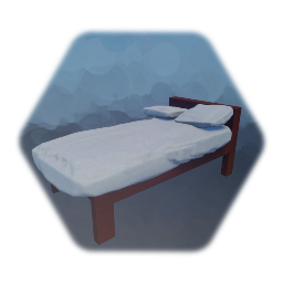 Wooden Bed (made)