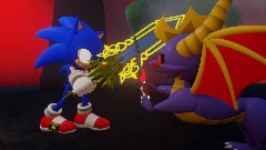 Remix of Sonic VS Spyro.EXE cutscene 2