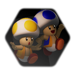 Wonder Blue Toad & Yellow Toad