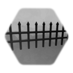 Spiked Ridge Cresting and Fence