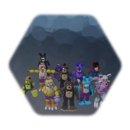 Fnaf 2 plus characters