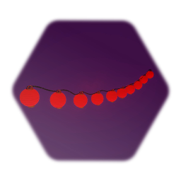 String of Hanging Lanterns