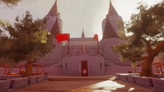 Medieval castle town