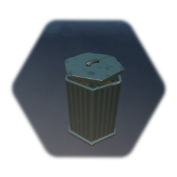 Trash can / Poubelle