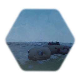 Shin godzilla  but a snak