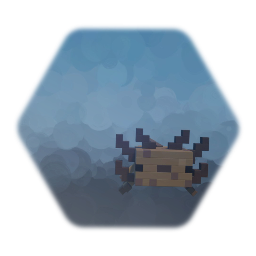 Brown Minecraft Axolotl
