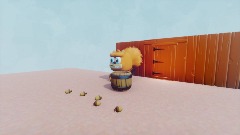 Acorn barrel door open game