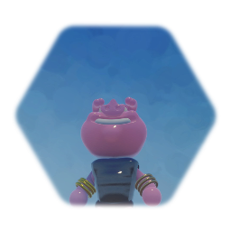 Marioneta oink en blanco (Deluxe)