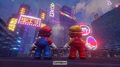 Mario in cyber city 2077 [V1.3 Multiplayer]