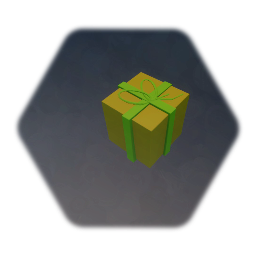 yellow gift - christmas present - package