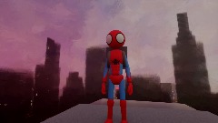 Spider-Man delivers a pizza