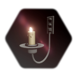 Wall mount Candle holder