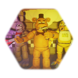 Animatronics on stage