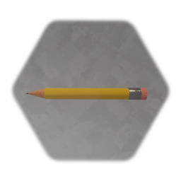 Sculpt Practice: Pencil (Hi-Res)