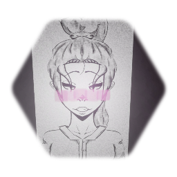 Anime chick drawing - 6/7/2021