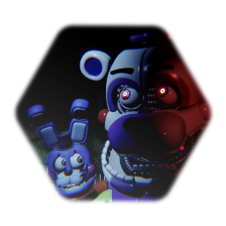 Stylized Funtime Freddy and Bon Bon(READ DESC)