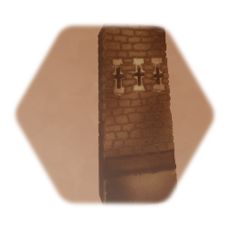 Remix of Large Stone Tower Wall