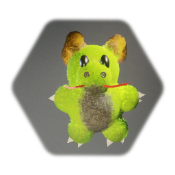 Remix of teddy sculpture