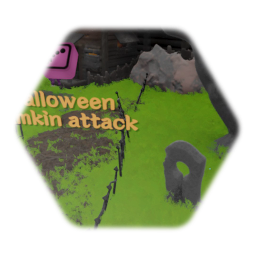 Halloween pumkin attack